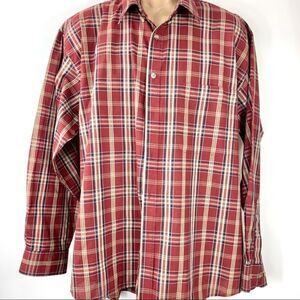 Puritan Red Plaid Casual‎ Shirt